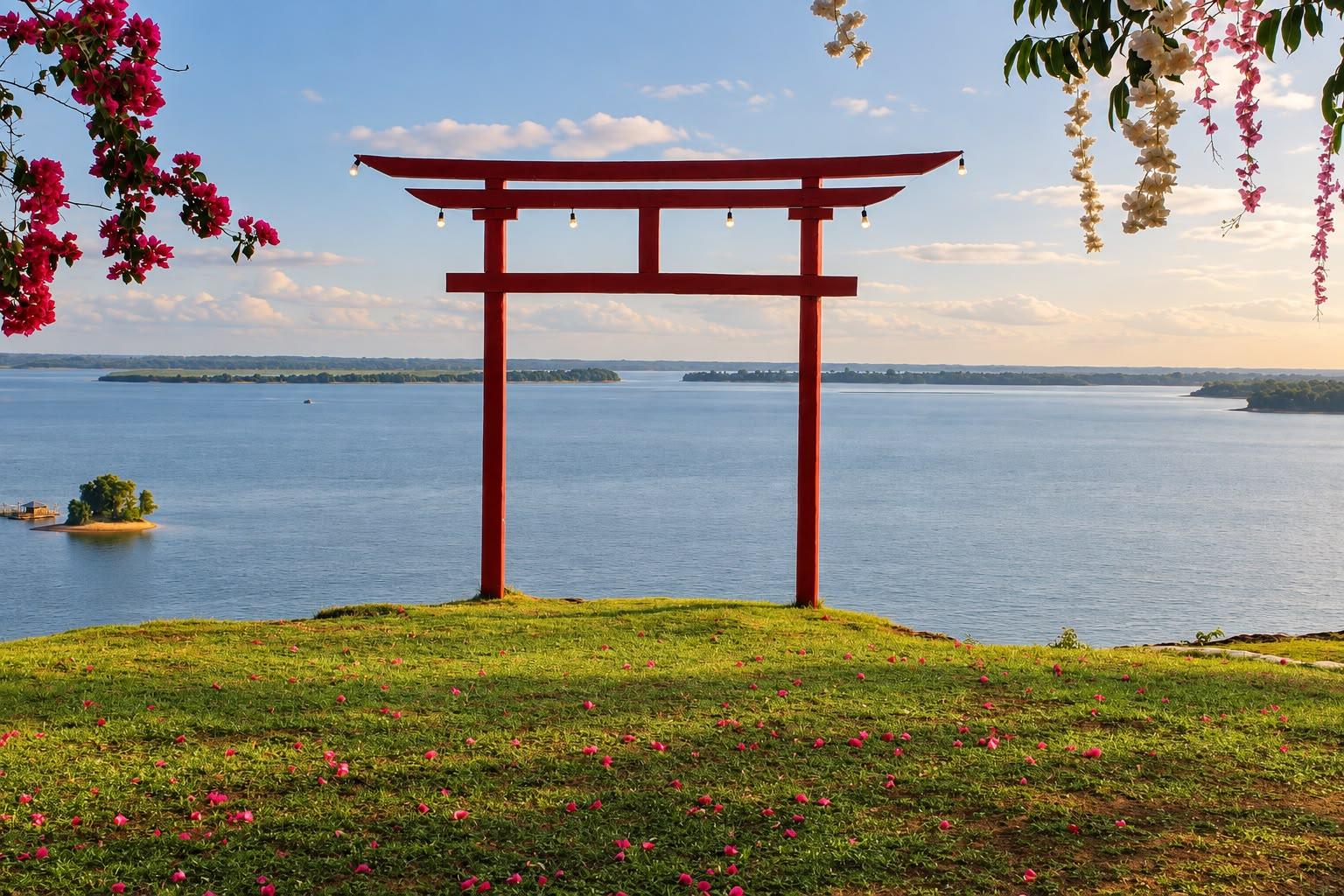 Vista do Portal do Japão